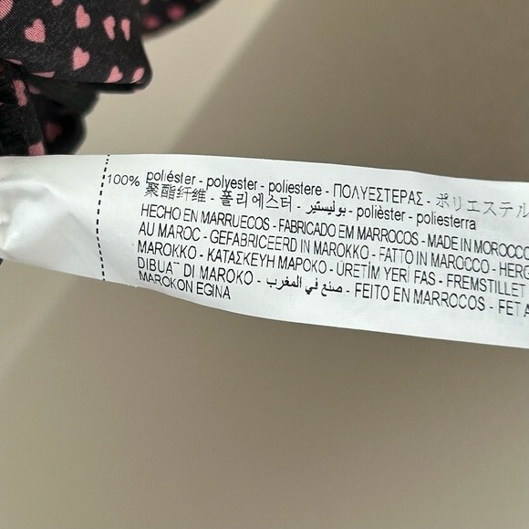 Zara Mini Heart Mini Dress SIZE S - Picture 6 of 11